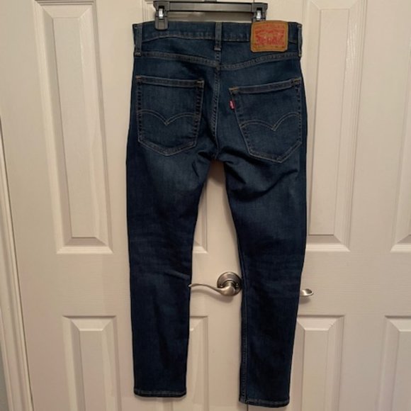 Men's Levi's Blue Jean Denim 550 Slim Fit Taper Fit 30x30 - Picture 9 of 11